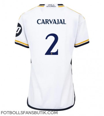 Real Madrid Daniel Carvajal #2 Replika Hemmatröja Damer 2023-24 Kortärmad